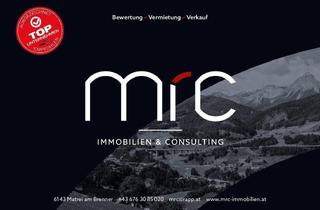 Wohnung kaufen in Außerweg 185, 6143 Matrei am Brenner, ANLEGER AUFGEPASST! Großzügige Garconniere mit guter Verkehrsanbindung