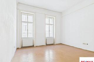 Wohnung kaufen in Hebragasse, 1090 Wien, Großzügig geschnittene sanierungsbedürftige 3-Zimmer-Altbauwhg. nur 3 Minuten von der U-6 Alserstraße entfernt