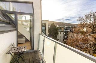 Wohnung mieten in Hütteldorf, 1140 Wien, Traumhaft ruhige DG-Wohnung mit Terrasse bei U4-Hütteldorf - VOLL MÖBLIERT