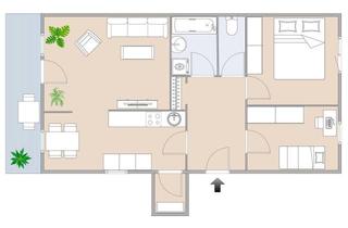 Wohnung mieten in Straßengelstraße 19, 8051 Graz, 3-Zimmer-Wohnung mit großem Balkon im grünen Graz-Gösting