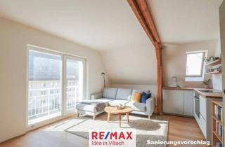 Wohnung kaufen in 9530 Bleiberg-Nötsch, Genehmigtes Projekt für Ihr Traumzuhause – Rohbauwohnung im Dachgeschoss in Bleiberg-Nötsch