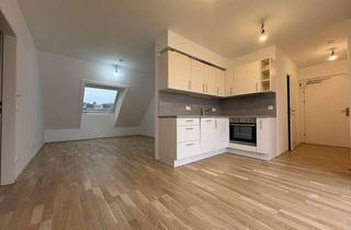 Wohnung mieten in Jadengasse, 1150 Wien, GEMÜTLICHE 2-Zimmer-DG Wohnung mit Terrasse|Blick auf Schloss Schönbrunn und Gloriette I NÄHE U3