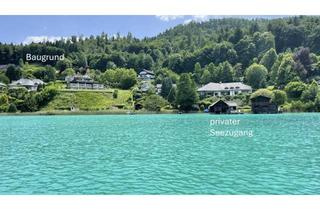 Grundstück zu kaufen in 9082 Maria Wörth, RARITÄT - Baugrund mit Wörtherseeblick und privatem Seezugang