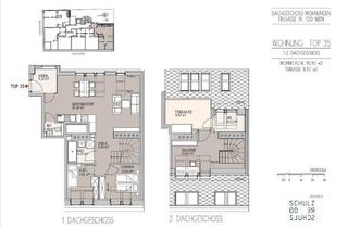 Wohnung mieten in 1120 Wien, Über den Dächern Wiens - Wohnungen im neu ausgebauten Dachgeschoss