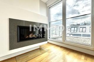 Maisonette mieten in Obere Amtshausgasse, 1050 Wien, Exklusive City-Maisonette mit Panoramablick, Kamin & Abendsonne über der Stadt