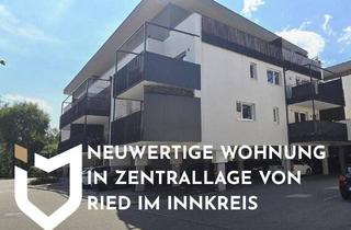 Wohnung kaufen in 4910 Ried im Innkreis, NEUWERTIGE WOHNUNG IN ZENTRALLAGE VONIN RIED IM INNKREIS