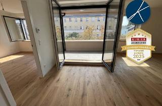 Wohnung mieten in 1100 Wien, *Superprojekt: ''Über den Baumwipfeln" Top 44 SONNIGE 2-Zimmer LOGGIA-Wohnung + TRAUMHAFTE SÜDAUSRICHTUNG mit Blick auf die Kastanienbäume