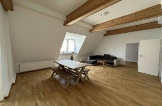 Wohnung mieten in Bennogasse, 1080 Wien, UNBEFRISTET: große 5 Zimmer im frisch ausgebauten Dachgeschoss mit Balkon!