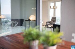 Wohnung mieten in Donau, 1220 Wien, Wohnen mit Weitblick – 3-Zi.-Erstbezug mit Loggia | TOWER HOMES