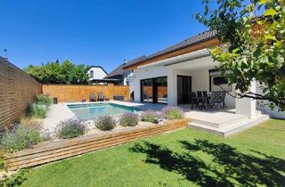 Haus kaufen in 2201 Hagenbrunn, Exklusiver Bungalow in Grünruhelage ein Wohnen auf höchstem Niveau mit Pool und Smart-Home-System