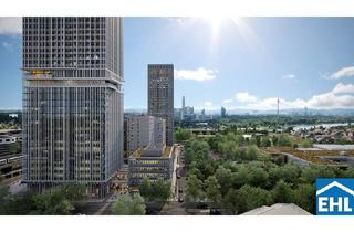 Wohnung mieten in Donau, 1220 Wien, Rooftop Living bei der U1 Kagran – TOWER HOMES