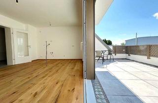 Wohnung kaufen in 1220 Wien, ERSTKLASSIGE DG - WOHNUNG NÄHE UNO CITY AM KAISERWASSER | FITNESSRAUM | PKW - STELLPLATZ