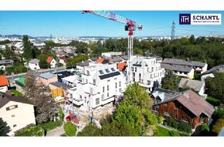 Wohnung kaufen in Khuenweg, 1220 Wien, Herbstaktion! WOW - Lebens(t)raum Erfüller im Grünen! Ab ins Dachgeschoss / Klimaaktiv Bronze / 3 Zimmer / 2 Terrassen / Viel Lebensqualität! Wärmepumpe und Solaranlage + Naturnahe Gewässer ums Eck!