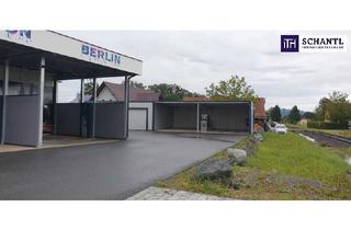 Gewerbeimmobilie kaufen in Haslach, 8443 Gleinstätten, PHÄNOMENAL! Modernisierte Tankstelle mit Waschanlage & Snackbereich ? Perfekte Lage, großes Potenzial!