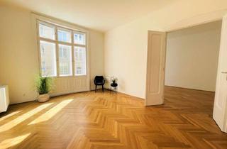 Wohnung mieten in 1070 Wien, JUGENDSTIL-JUWEL| ZENTRAL BEGEHBARE 3 ZIMMER | CITY-NÄHE | ERSTBEZUG NACH SANIERUNG