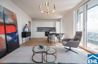Wohnung mieten in Donau, 1220 Wien, Großzügige 4-Zi.-Wohnung mit Loggia & Rooftop Fitness