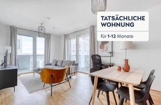 Wohnung mieten in Wehlistraße 291, 1020 Wien, Marinatower: U2 Donaumarina, 3 Zi mit Balkon mit Ausblick auf Donau, Gym, Sauna, Shops im Tower (VIE246)
