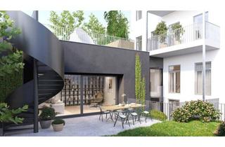 Wohnung kaufen in Paulusgasse, 1030 Wien, Traumhaftes, großzügiges Townhouse mit Garten und Dachterrasse in ruhiger Innenhoflage!