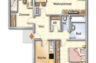 Wohnung mieten in Bendikstraße, 4300 Sankt Valentin, Familien freundlich und 2 Min zum Einkauf/Bahnhof