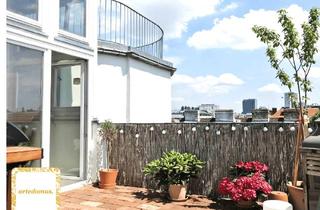 Penthouse kaufen in 1100 Wien, POWER PENTHOUSE! Künstler-Loft! TRAUMAUSBLICK ! Loftartige helle Dachterrassenwohnung in guter Wohnruhelage!