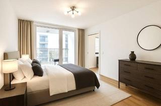 Wohnung kaufen in 1020 Wien, MODERNES WOHNEN - 2 Zimmer - ca. 50,39 m² gew. NFL - Balkon - GARAGENPLATZ - Fußbodenheizung - Fitnessraum - Grünruhelage