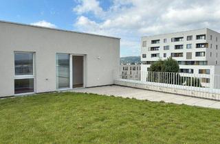 Wohnung kaufen in Hutterplatz, 1210 Wien, Wohnen über den Dingen 4 Zimmer, durchdachter Grundriss & privater Dachgarten Ein Zuhause zum Durchatmen - Top 01-085