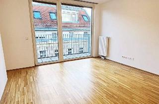 Wohnung mieten in Am Spitz, 1210 Wien, AM SPITZ-NÄHE, gepflegte 36 m2 Neubau mit 4 m2 Balkon, 2 Zimmer, Komplettküche, Wannenbad, Parketten, Garagenplatz möglich, Leopold-Ferstl-Gasse