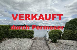 Haus kaufen in 2491 Neufeld an der Leitha, große UFERPARZELLE – renoviertes Seehaus mit traumhaftem breiten Uferbereich und Doppelgarage auf Pachtgrund zu verkaufen