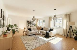 Wohnung mieten in 1070 Wien, HELL UND SEHR GROSSZÜGIG - HOCHWERTIG SANIERTE 5-ZIMMER-WOHNUNG MIT BALKON IM 5. LIFTSTOCK