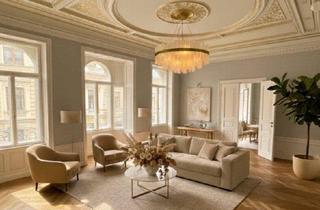 Wohnung kaufen in Naschmarkt, 1060 Wien, Wohnen mit Grandezza – Die Bel Étage im Wiener Altbau