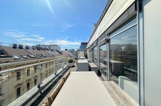 Büro zu mieten in Argentinierstraße, 1040 Wien, Dachgeschoßbüro mit Terrassen im exklusiven Botschaftsviertel nahe Karlsplatz