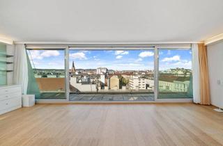Wohnung kaufen in 1040 Wien, Traumhafter Panorama Wienblick: Großzügige Dachgeschosswohnung mit zwei Terrassen
