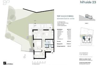 Wohnung kaufen in 1230 Wien, Exklusive 3-Zimmer-Wohnung mit 172 m² Garten zu verkaufen!