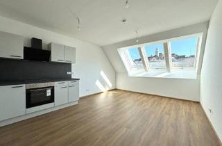 Wohnung mieten in Baumergasse 25, 1210 Wien, Dachgeschossausbau mit Terrasse & Klimaanlage - Erstbezug - UNBEFRISTETE Mietdauer