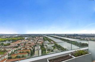 Wohnung mieten in Donau, 1220 Wien, Danubeflats – Österreichs höchstes Wohnhochhaus mit atemberaubendem Ausblick, exklusivem Spa und urbanem Luxus direkt an der Neuen Donau