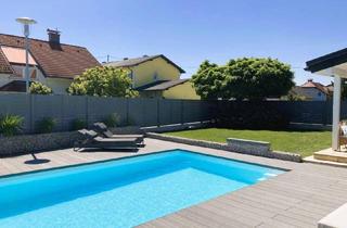 Einfamilienhaus kaufen in 4614 Marchtrenk, MODERNES TRAUMHAUS mit POOL & WELLNESSBEREICH / ZENTRUMSNAHE RUHIGE SIEDLUNGSLAGE / SACKGASSE