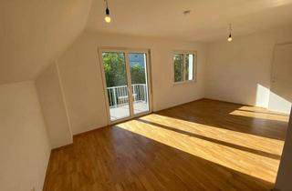 Wohnung mieten in Hauptstraße 39-41, 3400 Maria Gugging, WUNDERSCHÖNE DACHGESCHOSS-WOHNUNG (NEUBAU) mit Balkon & Blick ins Grüne