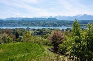 Grundstück zu kaufen in 9220 Velden am Wörther See, Seeblick-Grundstück mit Baubewilligung in Bestlage