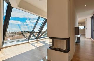 Maisonette kaufen in Sechsschimmelgasse, 1090 Wien, TRAUMBLICK und kuschliger KAMIN! Dachgeschoß-Maisonette mit 3 Terrassen! Garagenkauf im Haus möglich