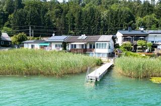 Haus kaufen in 9212 Saag, ZWEITWOHNSITZ | 520m2 Bauland mit eigenem Steg, Bootsanleger