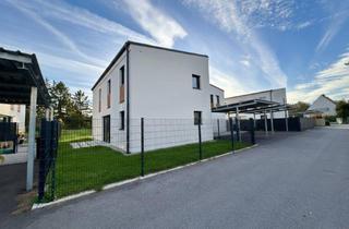 Doppelhaushälfte kaufen in Leopold Lehnerstraße, 2751 Steinabrückl, Weihnachten im neuen Eigenheim: Idyllische Doppelhaushälfte in absoluter Ruhelage! Mietkauf auch möglich!