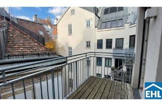 Wohnung mieten in Jordangasse, 1010 Wien, 3-Zimmer-Altbaujuwel mit Balkon – generalsaniert! - Zwischen „Am Hof“ und Hoher Markt – Wohnen im Herzen der Wiener Innenstadt