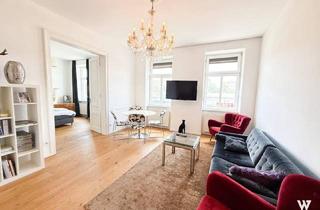 Wohnung kaufen in Zwölfergasse, 1150 Wien, Stilvoller Luxus trifft Altbauflair – Traumhafte 3-Zimmer-Wohnung im 15. Bezirk | U3 & U6 Westbahnhof