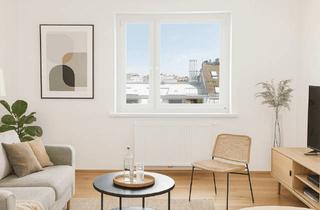 Wohnung kaufen in 1060 Wien, Helle sanierte 3-Zimmer-Wohnung im 6. Liftstock | Ruhelage | Provisionsfrei | Top-Anbindung