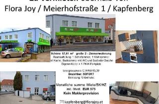 Wohnung mieten in Meierhofstraße, 8605 Kapfenberg, Top 6 oberhalb FloraJoy 57,6 M2