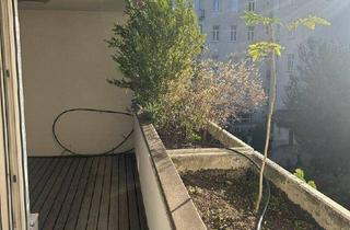 Wohnung mieten in Josefstädter Straße, 1080 Wien, Absolut ruhige Stadtwohnung mit Loggia ins Grüne - inkl Heizkosten