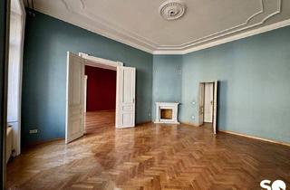 Wohnung kaufen in 1080 Wien, #SQ - ZEITLOS SCHÖN IN BESTLAGE: 6-ZIMMER-ALTBAUWOHNUNG MIT BALKON IN DER JOSEFSTADT