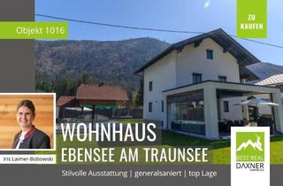 Einfamilienhaus kaufen in 4802 Ebensee, Exklusives Einfamilienhaus in ruhiger Sonnenlage mit hochwertiger Ausstattung