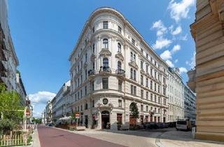 Wohnung kaufen in Karlsplatz, 1040 Wien, Stilvolle Altbauwohnung in Gründerzeit-Eckhaus – Toplage nahe Karlsplatz