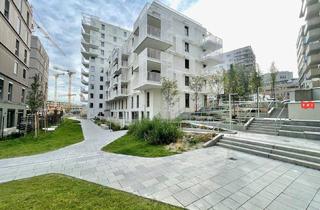 Wohnung mieten in Elizabeth-T.-Spira-Promenade, 1030 Wien, Energieeffizienter 59m² Terrassen-Erstbezug mit Erdwärme, Photovoltaik, Deckenkühlung u. weitläufiger Gemeinschaftsterrasse Nähe Schloss Belvedere